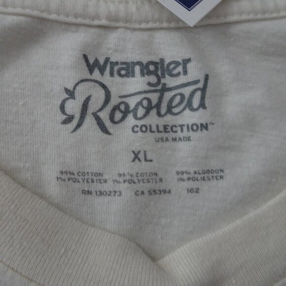 Wrangler Nashville T Shirt Men's Size XL Beige Music Guitar Country Theme - Picture 5 of 10